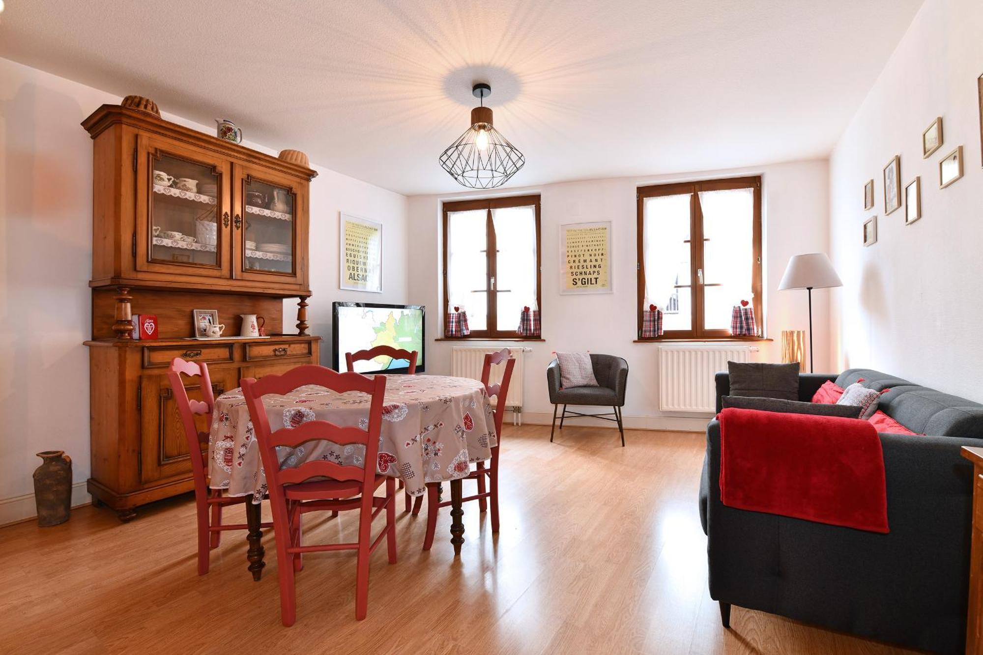Au Nid D'Hirondelles Apartment รีโบวิลเล ภายนอก รูปภาพ