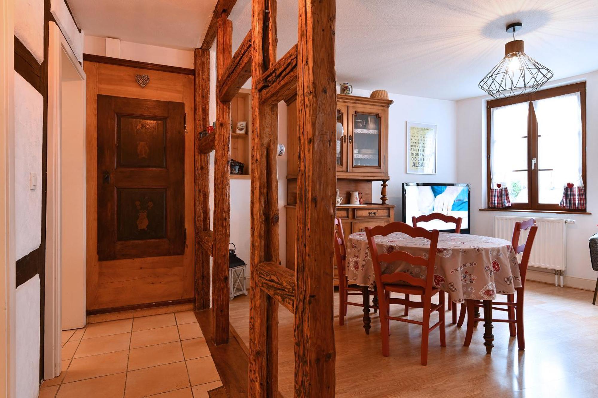 Au Nid D'Hirondelles Apartment รีโบวิลเล ภายนอก รูปภาพ