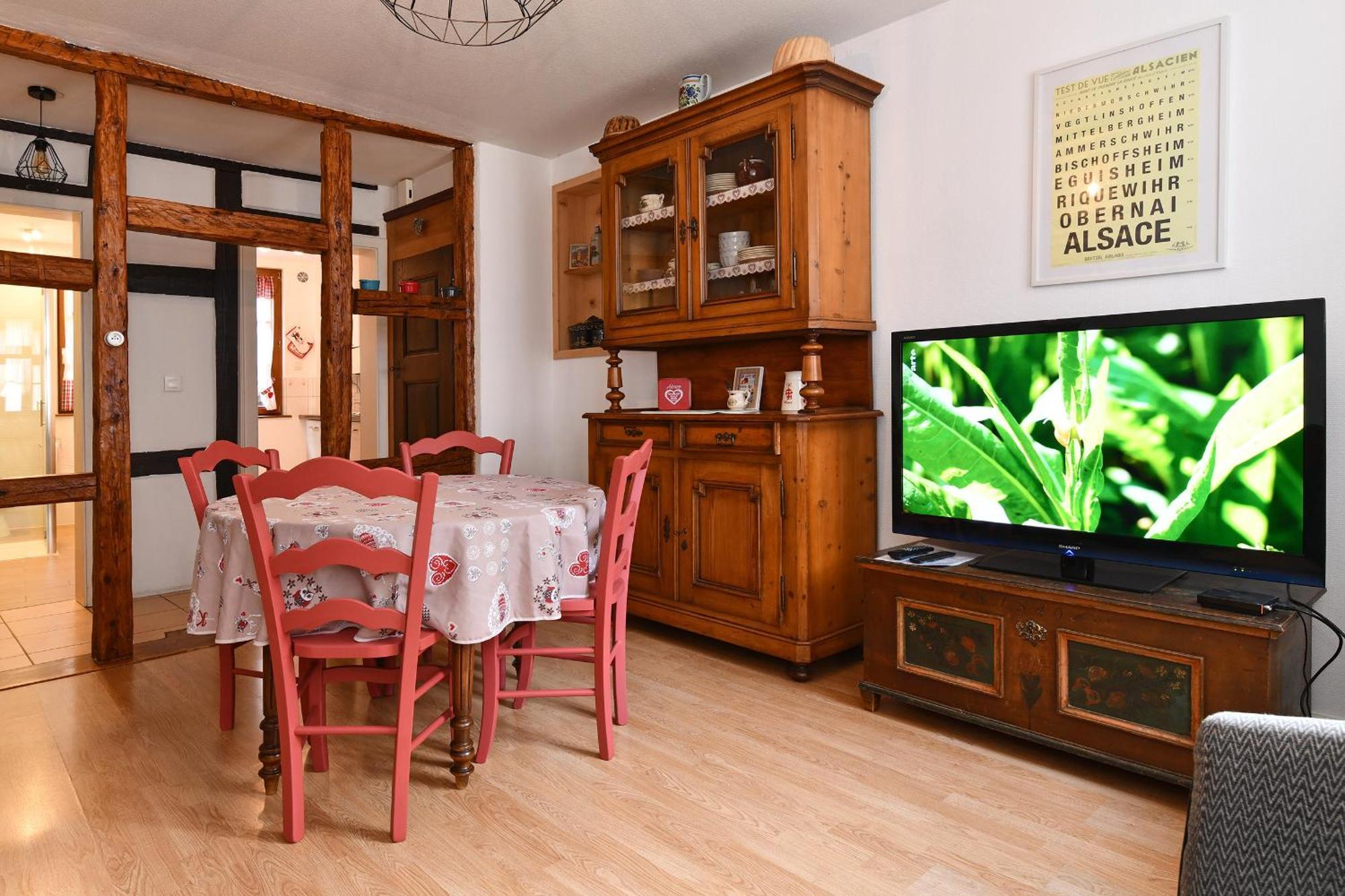 Au Nid D'Hirondelles Apartment รีโบวิลเล ภายนอก รูปภาพ