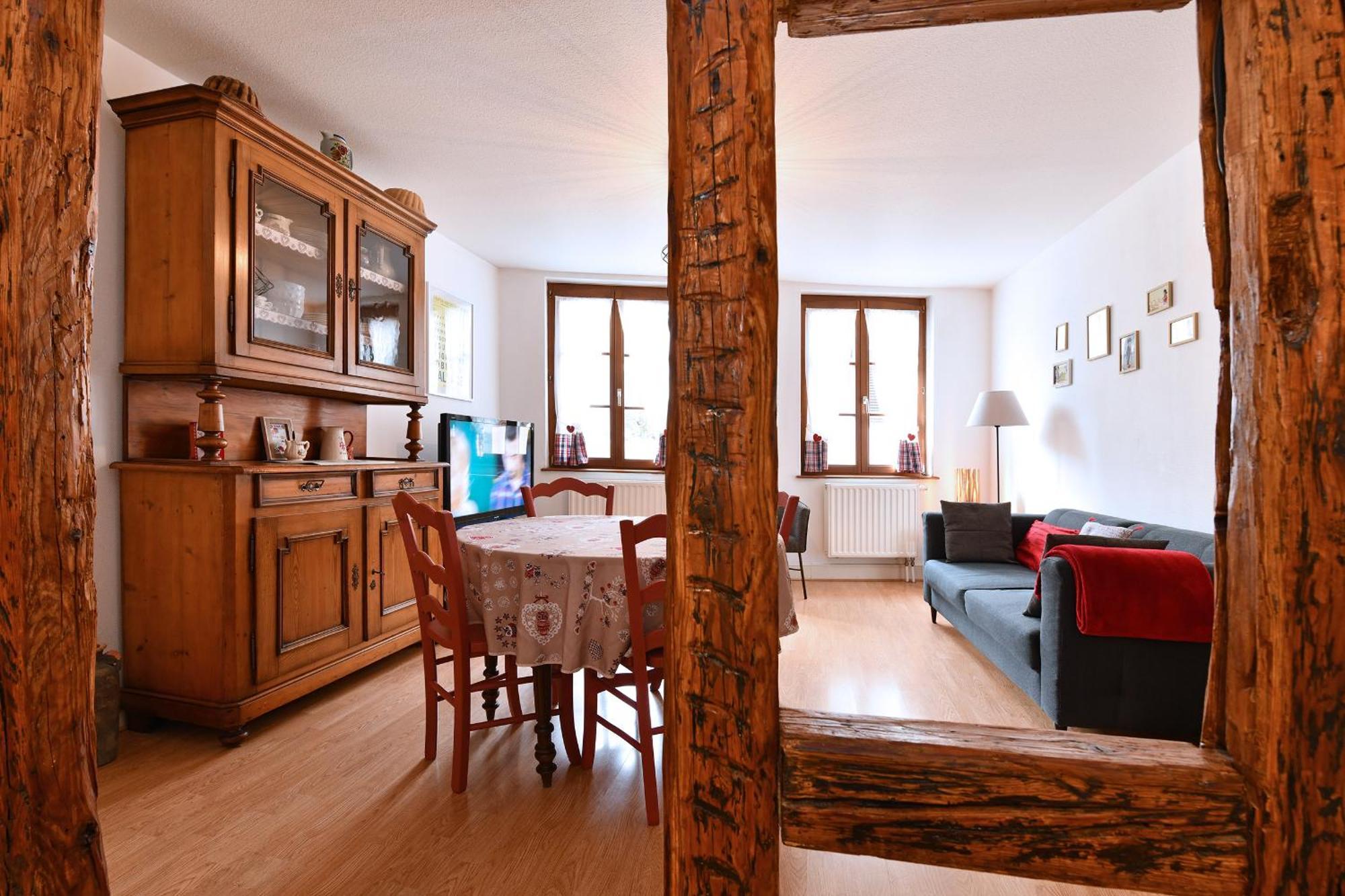 Au Nid D'Hirondelles Apartment รีโบวิลเล ภายนอก รูปภาพ
