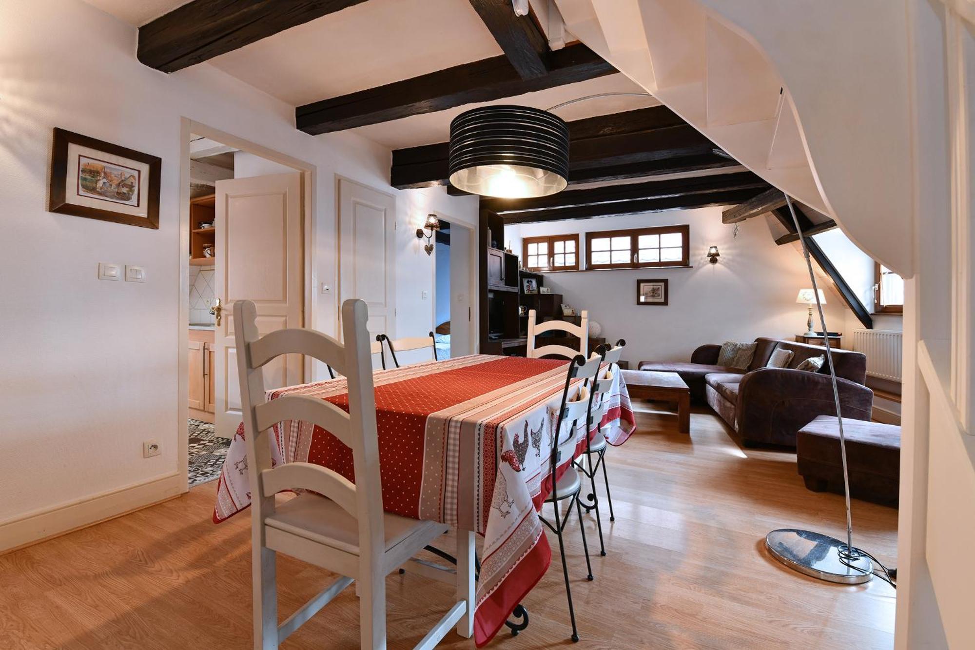 Au Nid D'Hirondelles Apartment รีโบวิลเล ภายนอก รูปภาพ